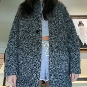 Aritzia marled grey jacket